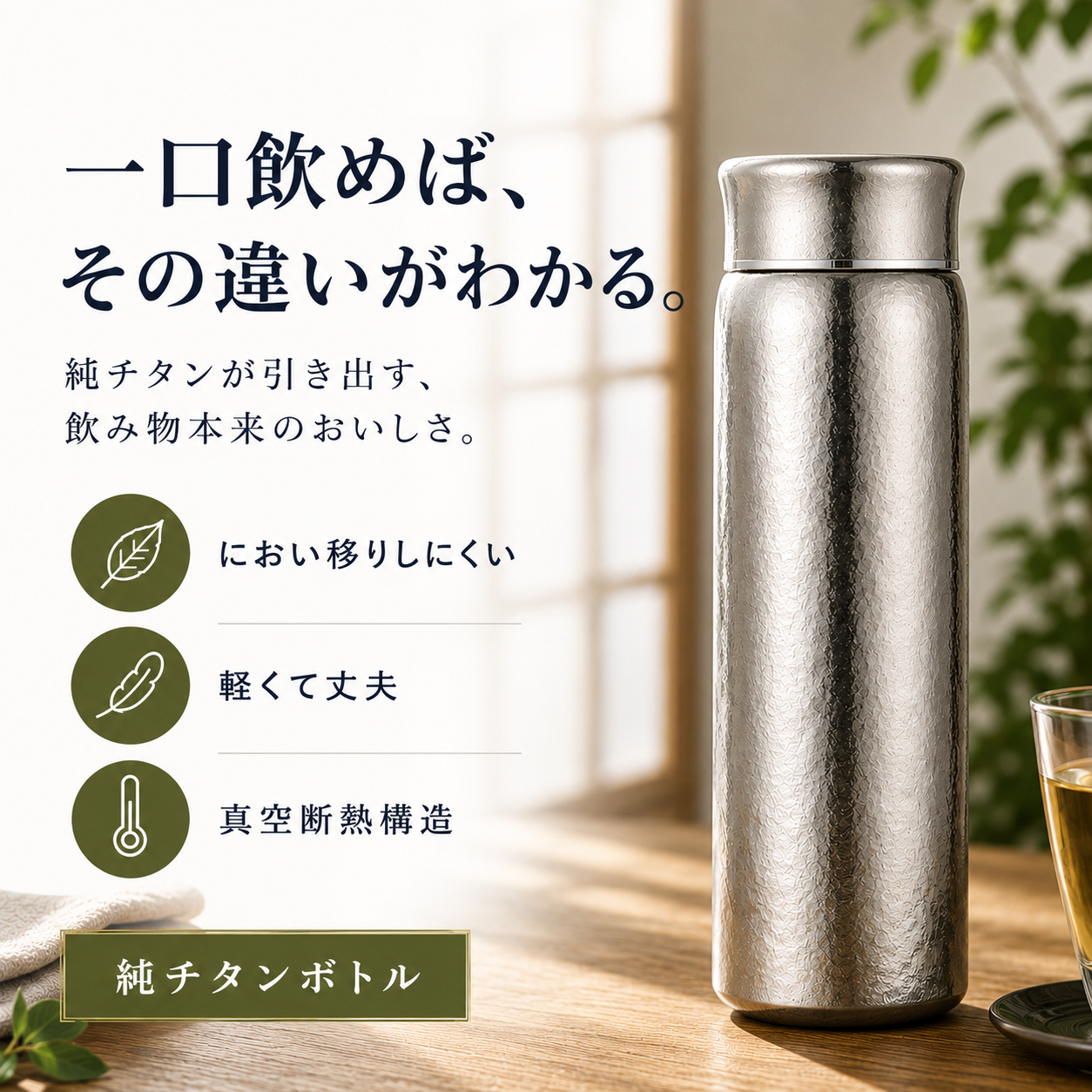 NAGI Ti™ | 毎日に、静かなひとときを。